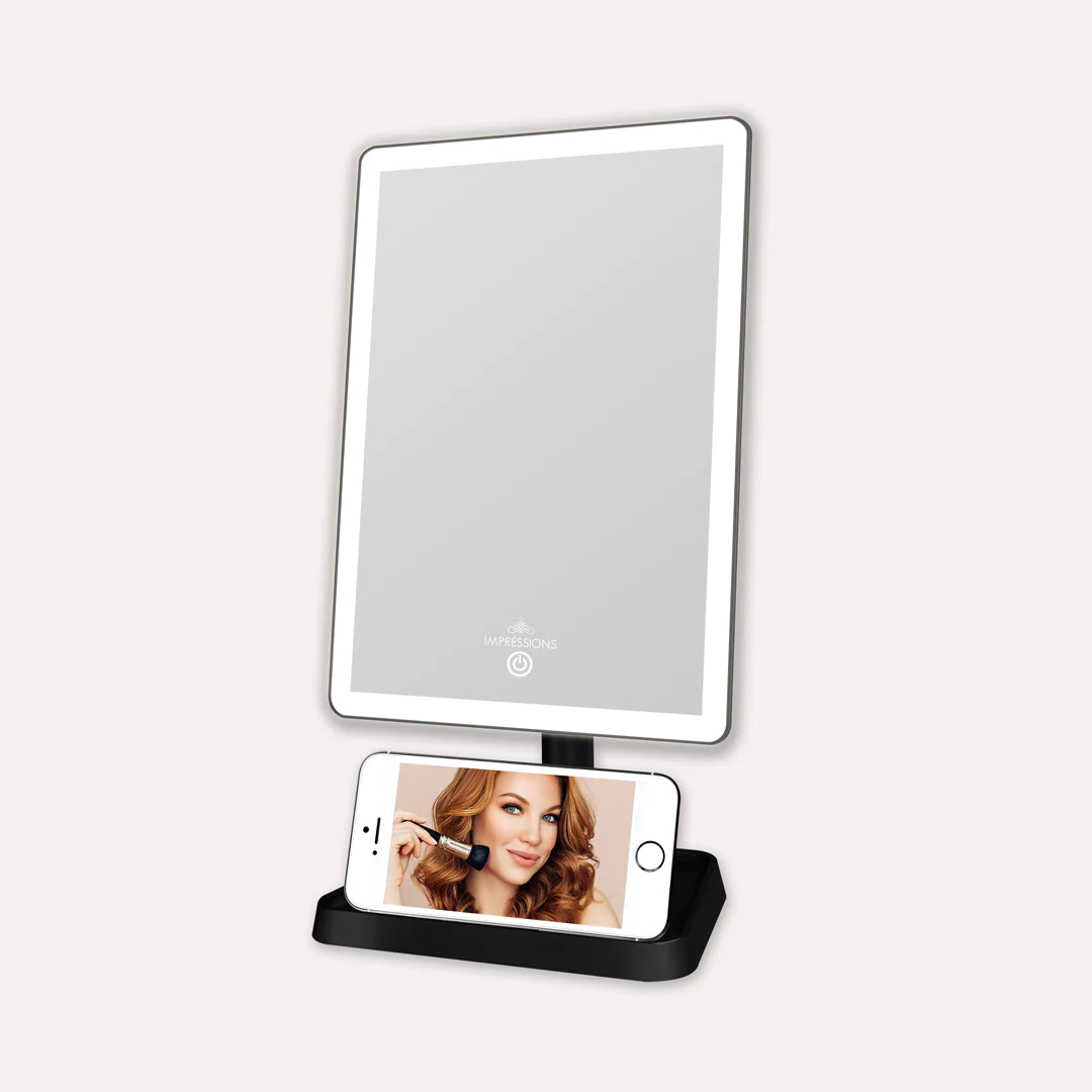 Charmed Tri-Tone LED Makeup Mirror