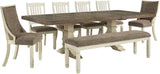 Bolanburg Two Tone Extendable Dining Room Set