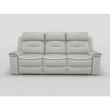 Darwan Gray Double Lay Flat Reclining Sofa