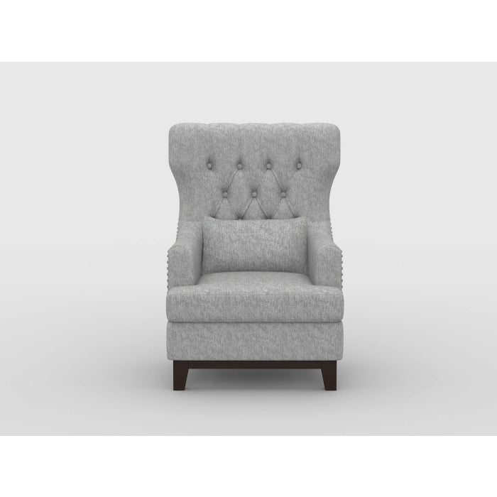 Adriano Brown-Gray Accent Chair