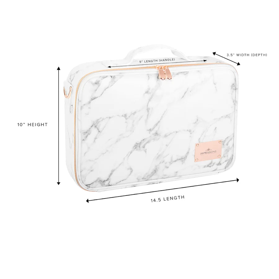 C'est La Vie Makeup Carry Case with Adjustable Dividers