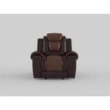 Briscoe Gray Glider Reclining Chair