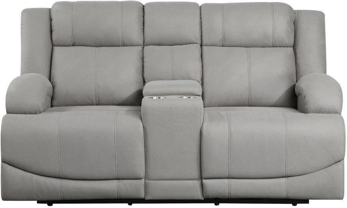 Camryn Gray Double Reclining Living Room Set