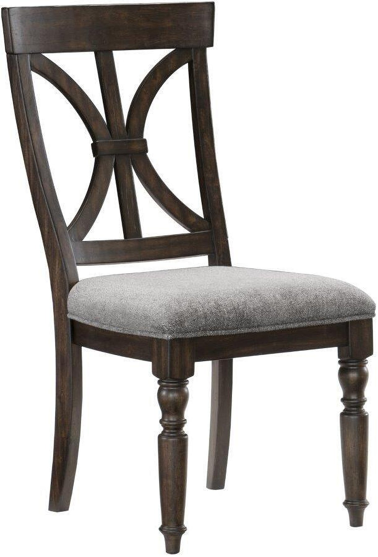 Cardano Driftwood Charcoal Round Dining Room Set