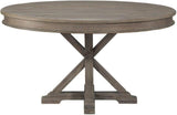 Cardano Driftwood Light Brown Round Dining Room Set