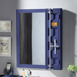 Cargo Youth Panel Bedroom Set In Blue