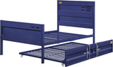 Cargo Youth Panel Bedroom Set In Blue