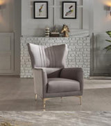 Carlino Love Seat (Napoly Grey) 4 Pieces