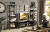 Millwood Black, Brown Bookcase