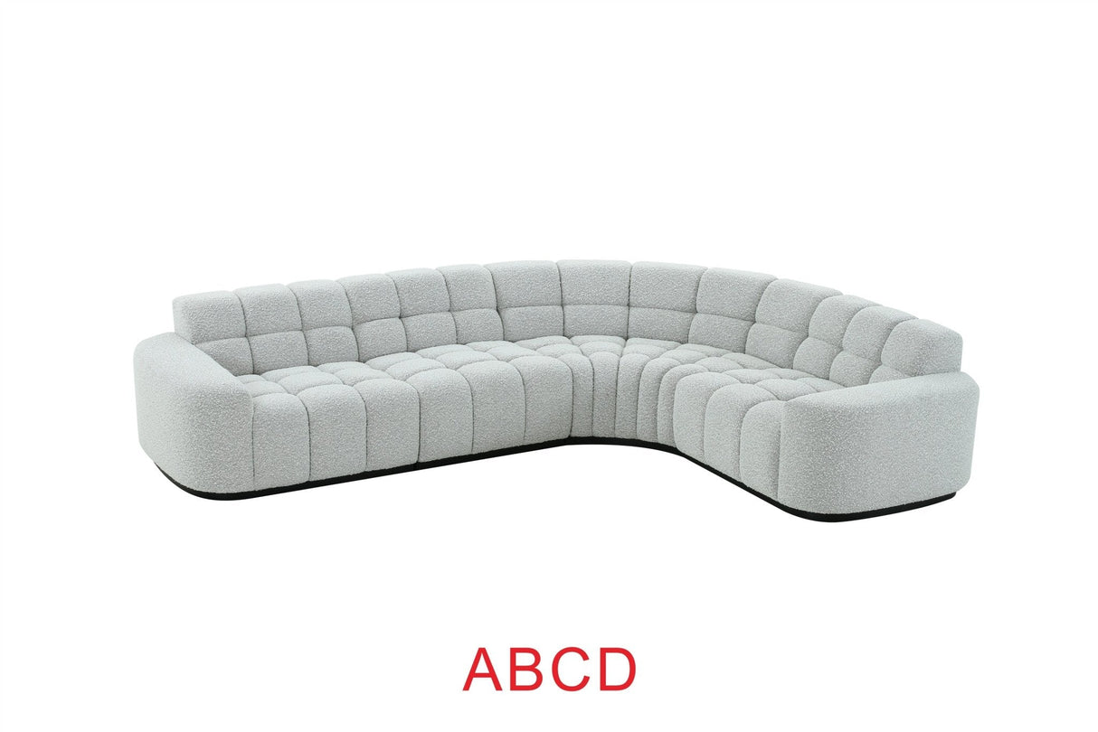 SEC8035GY MODULAR SECTIONAL