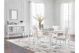 Chalanna Dining Room Set In White