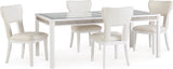 Chalanna Dining Room Set In White