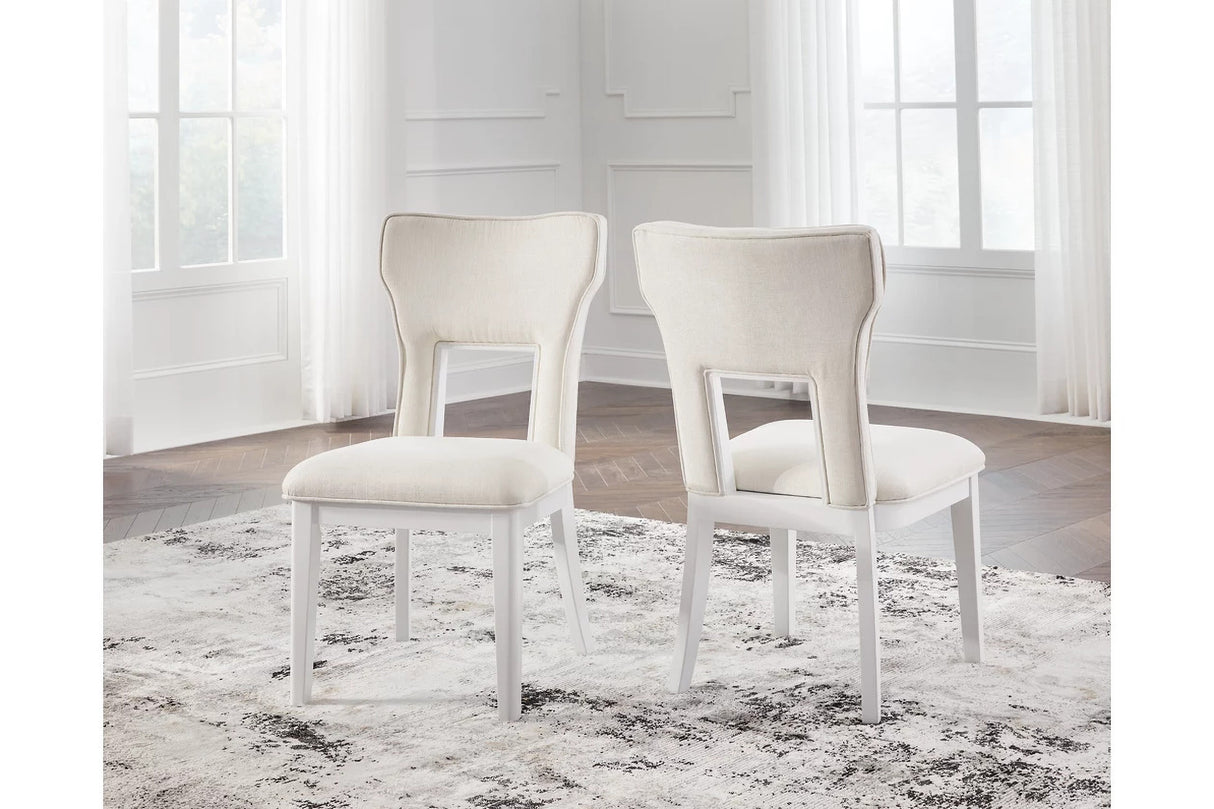 Chalanna Dining Room Set In White