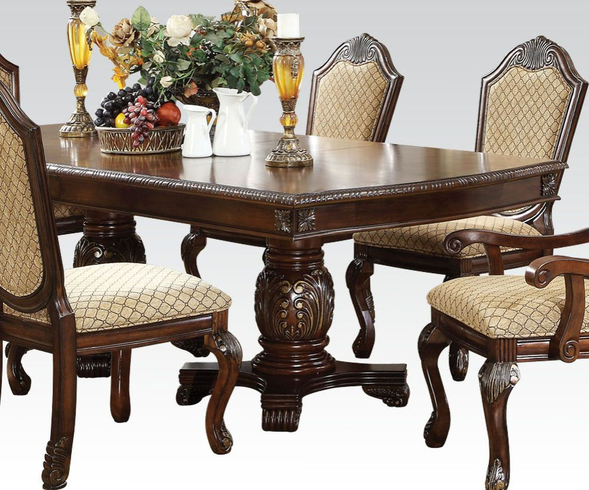 Chateau De Ville Dining Room Set In Espresso