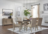 Chrestner Grey Rectangular Dining Room Set