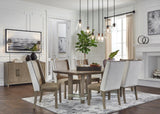 Chrestner Grey Rectangular Dining Room Set