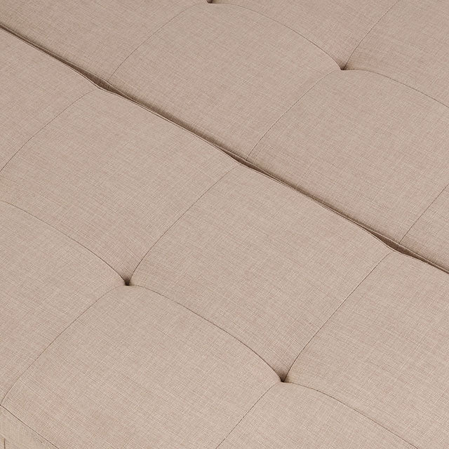 Fazio Beige Ottoman