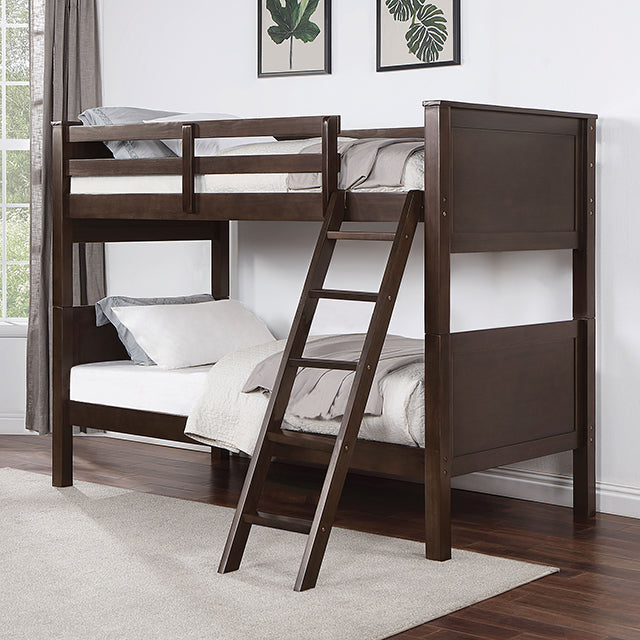 Stamos Walnut Bunk Bed