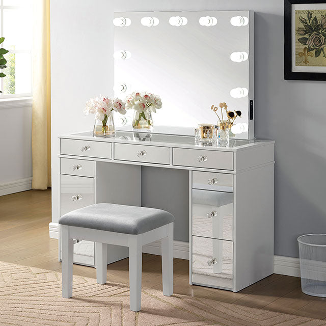 Margret White/Gray Vanity