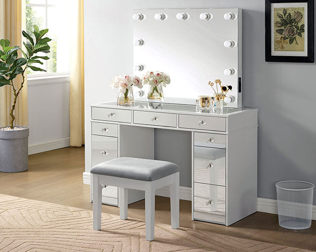 Margret White/Gray Vanity