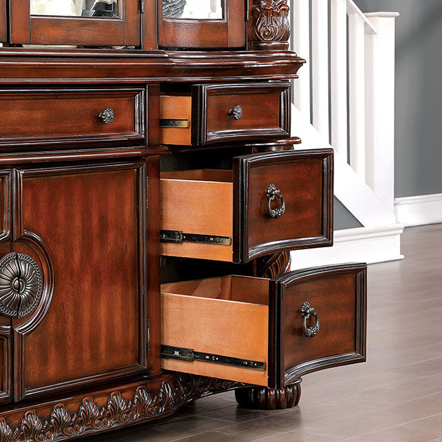 Canyonville Brown Cherry Hutch & Buffet