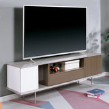 Blair Champagne/White/Gray TV Console