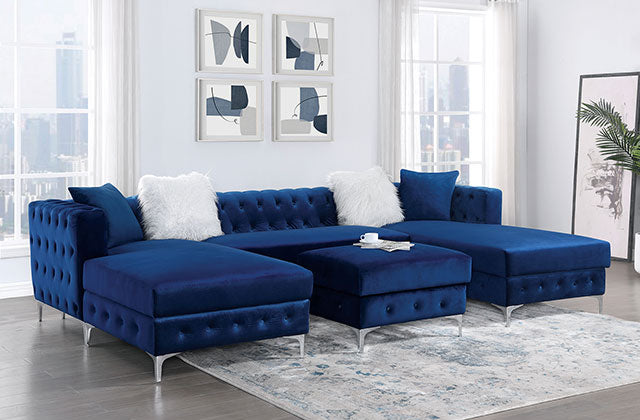 Ciabattoni Navy Ottoman