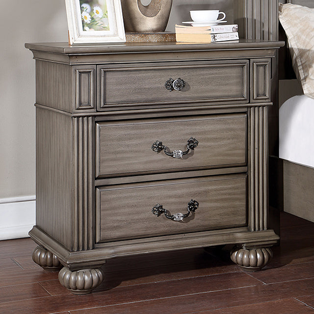 Syracuse Gray Night Stand