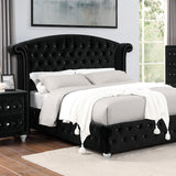 CM7130BK Black/Silver Bed