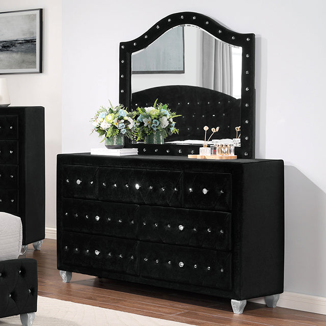 CM7130BK Black/Silver Dresser