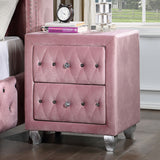 Zohar Pink Night Stand