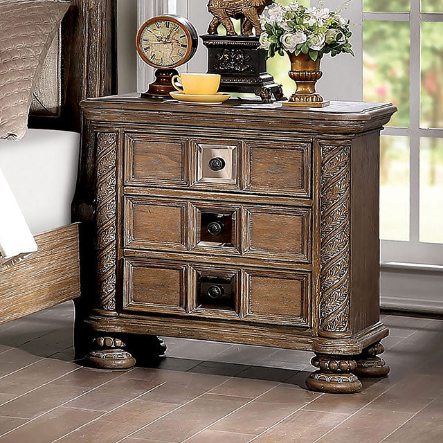 Timandra Rustic Natural Tone Night Stand