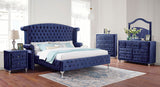 Alzir Blue Bed