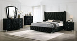 Carissa Black Bedroom Set