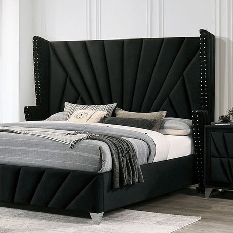 Carissa Black Bedroom Set