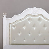 Belva White Bed