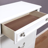 Belva White Night Stand