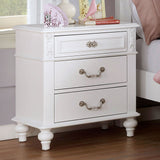 Belva White Night Stand