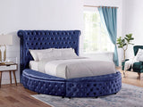 Sansom - Eastern King Bed - Blue