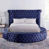 Sansom - Queen Bed - Blue