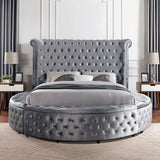 Sansom - Queen Bed - Gray