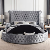 Sansom - Eastern King Bed - Gray