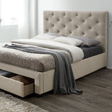 Sybella Beige Bed