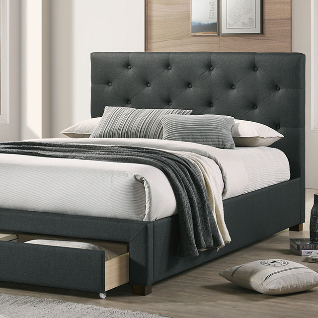 Sybella Dark Gray Bed