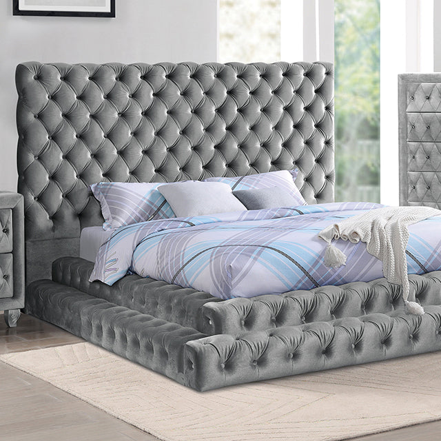 Stefania Gray Bed