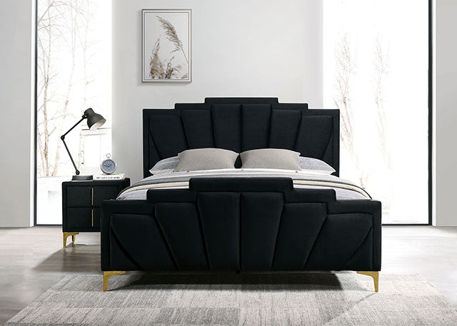 Florizel Black/Gold Bed