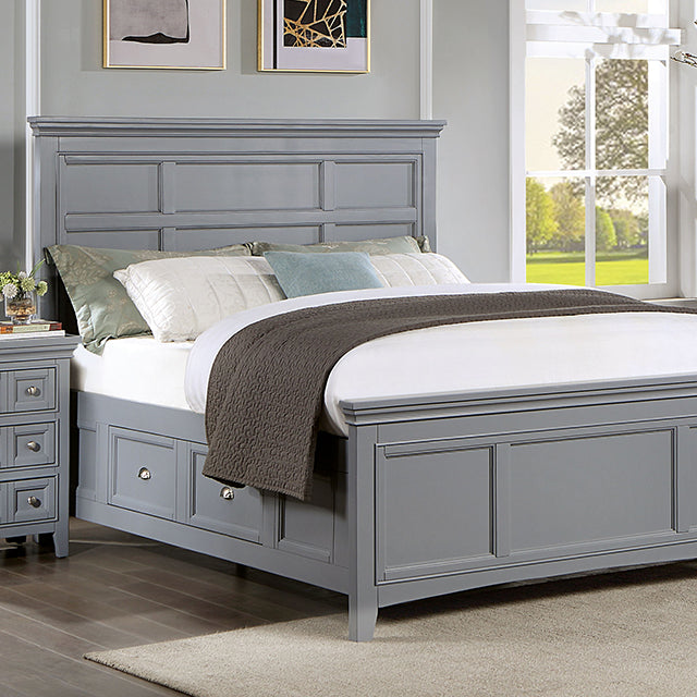 Castlile Gray Bed