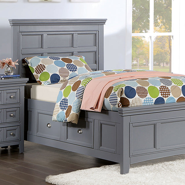 Castlile Gray Bed