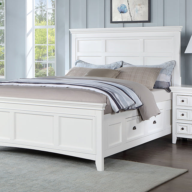 Castile White Bed