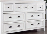 Castile White Dresser